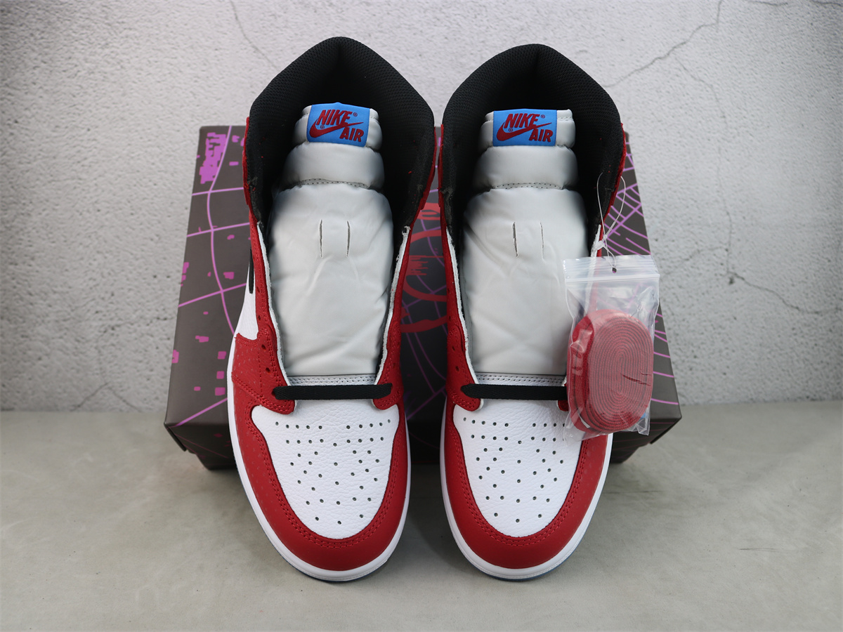 Air Jordan 1 Retro High Spider-Man Origin Story 555088-602